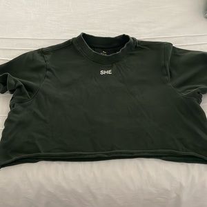 Darc sport cropped tee